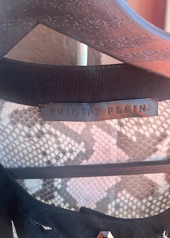 Gri Yılan Desenli Uzun Kollu Kadın Bluz - Görsel 4