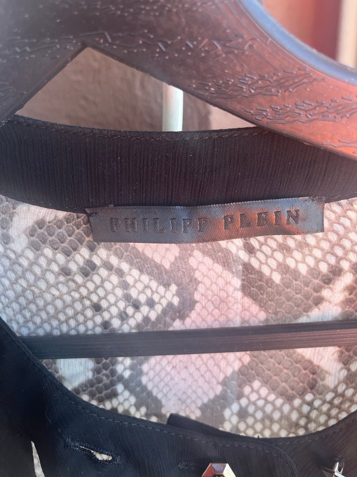 Gri Yılan Desenli Uzun Kollu Kadın Bluz - Görsel 4