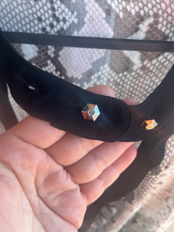 Gri Yılan Desenli Uzun Kollu Kadın Bluz - Görsel 2