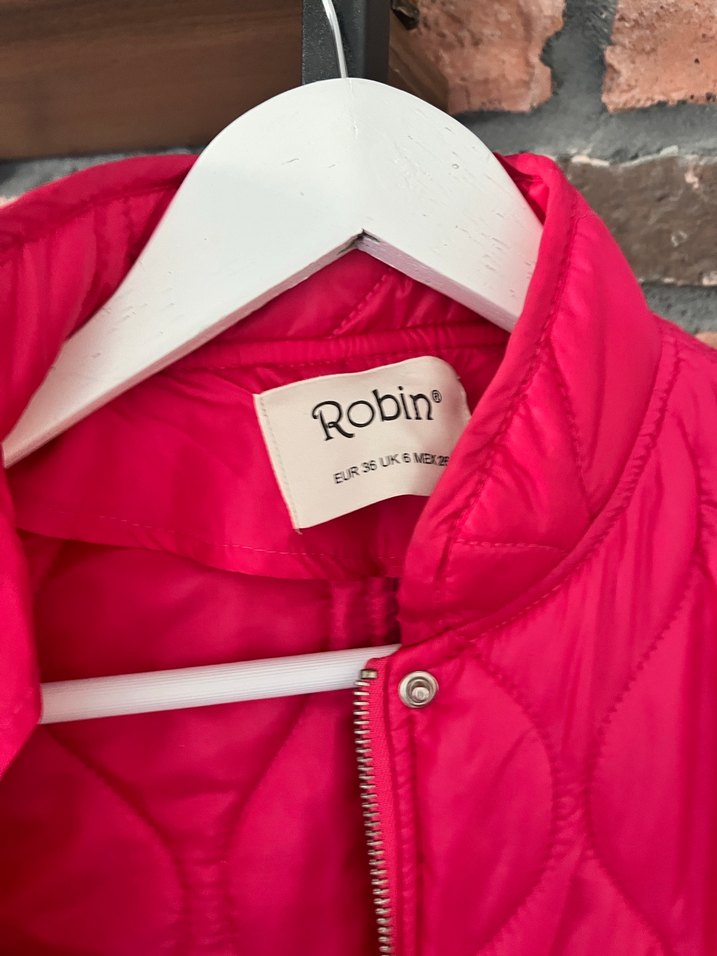 Pembe Fermuarlı Kadın Mont - Görsel 2