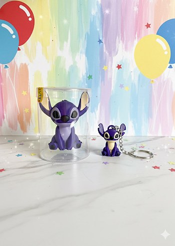 Renkli Mor Figür ve Anahtarlık Seti - Görsel 2