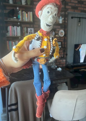 Renkli Kahverengi Örgü Origami Oyuncak - Görsel 10