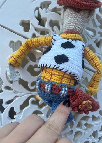 Renkli Kahverengi Örgü Origami Oyuncak - Görsel 5