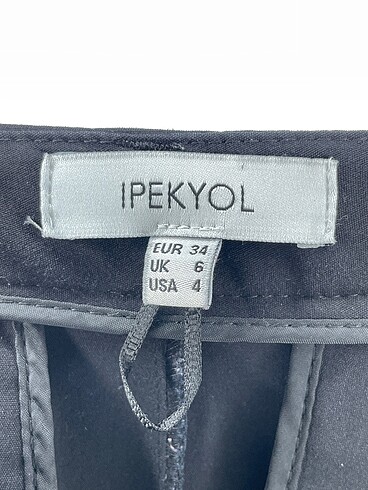 34 Beden siyah Renk ipekyol Kumaş Pantolon %70 İndirimli.