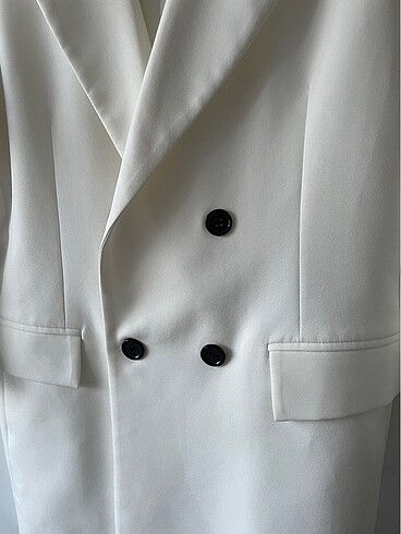 m Beden beyaz Renk Blazer Ceket