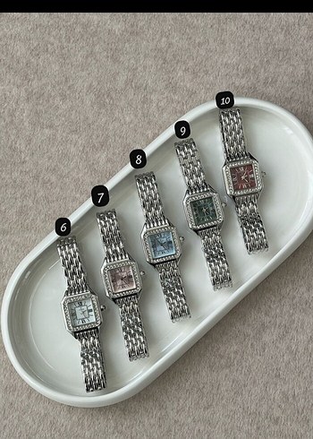 Cartier Işıltılı Altın Renk Kadın Saat