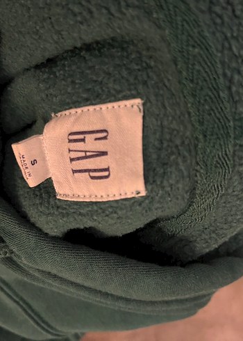 GAP Kadın Kapüşonlu Sweatshirt Yeşil - Görsel 2