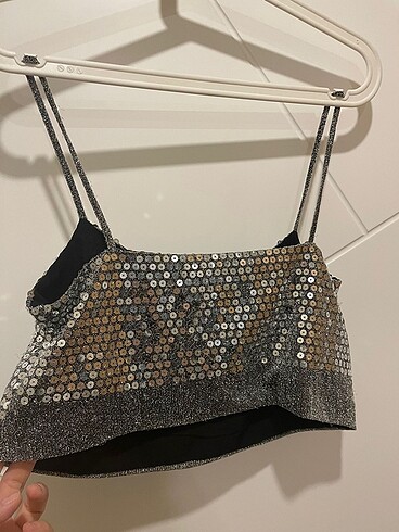 34 Beden İpekyol pullu crop