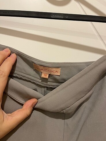 36 Beden gri Renk Machka kumaş pantolon