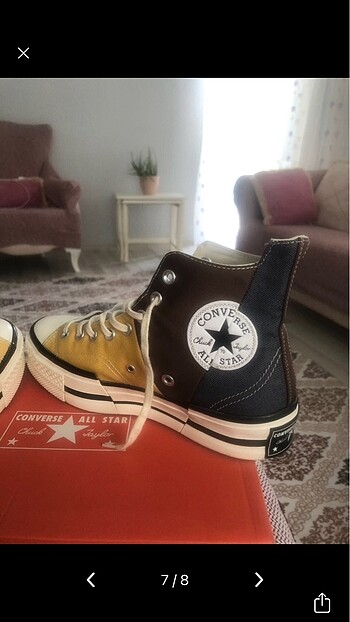 40 Beden çeşitli Renk Converse