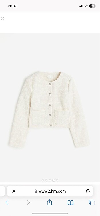 H&M TÜVİT CEKET
