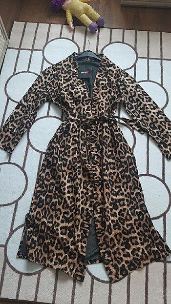 Leopar ceket korse