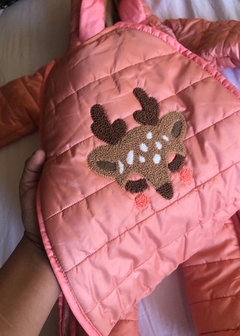 Kız  Bebek patikli astronot tulum - Görsel 5