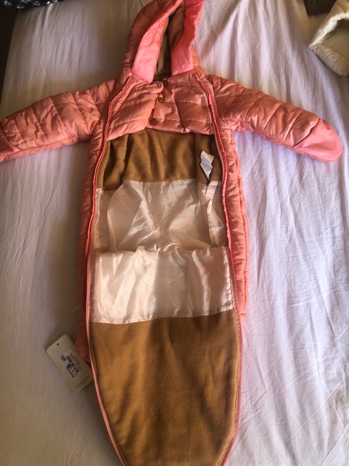 Kız  Bebek patikli astronot tulum - Görsel 3