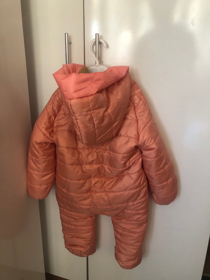 Kız  Bebek patikli astronot tulum - Görsel 2