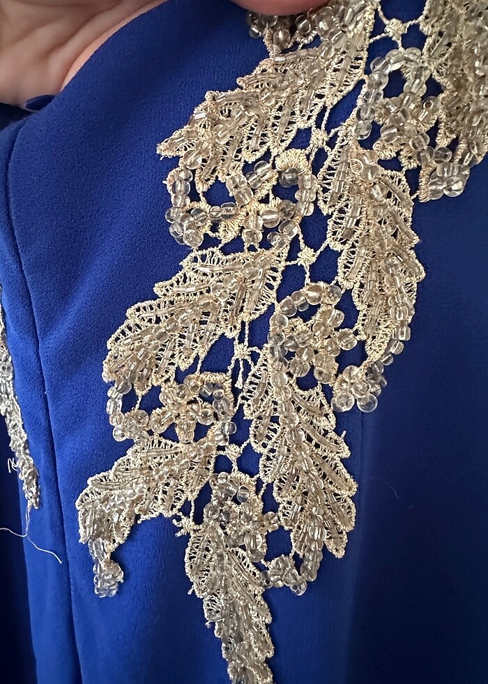 Mavi abiye elbise ???? - Görsel 4