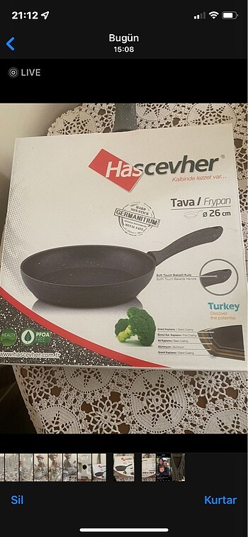 Diğer Hascevher granit tava