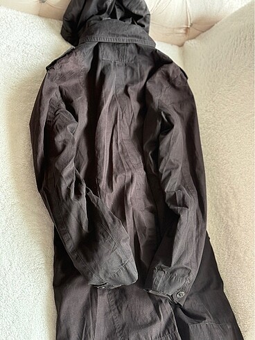 Lescon Çift Taraflı Siyah Mont Yağmurluk - Görsel 2