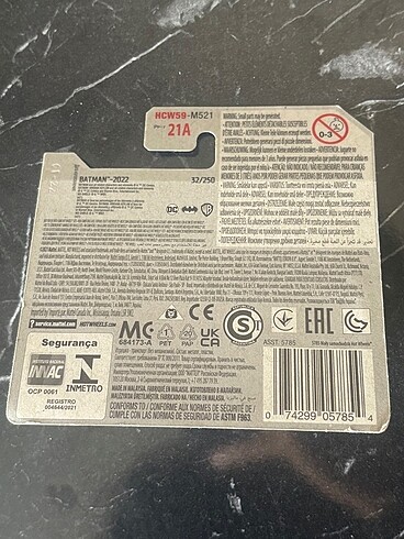 Batman Arkham Asylum Batmobile Hot Wheels - Görsel 2