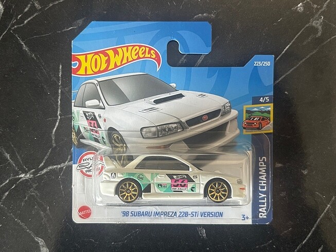 98 Subaru Impreza 22B Sti Version TH model Hot Wheels