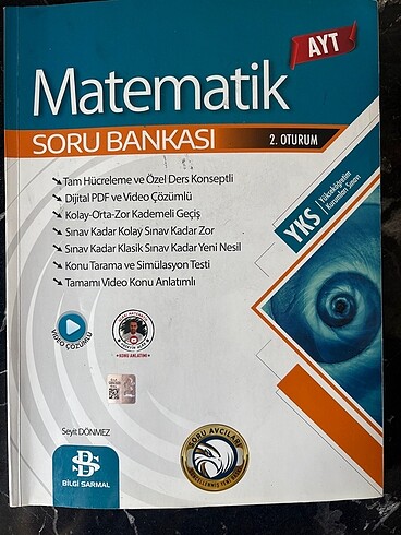 Bilgi Sarmal Ayt Matematik Soru Bankası