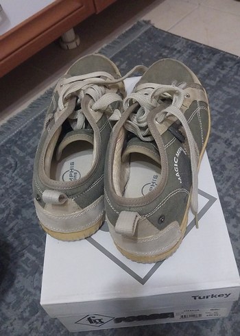 Gri Erkek Bağcıklı Sokak Stili Ayakkabı - Görsel 2