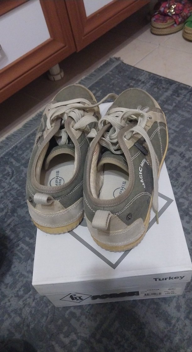 Gri Erkek Bağcıklı Sokak Stili Ayakkabı - Görsel 2