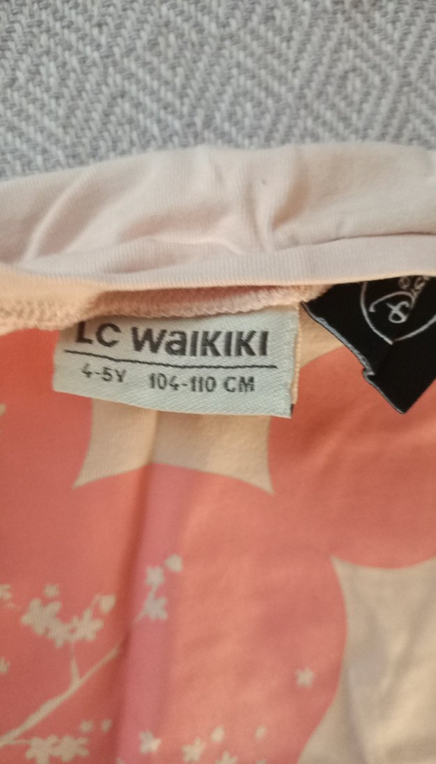 Kız Çocuk Bej Pamuklu Baskılı Sweatshirt - Görsel 2