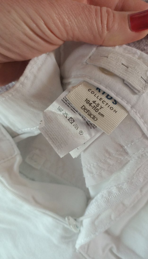 Beyaz Pamuklu Erkek Şort - Görsel 3