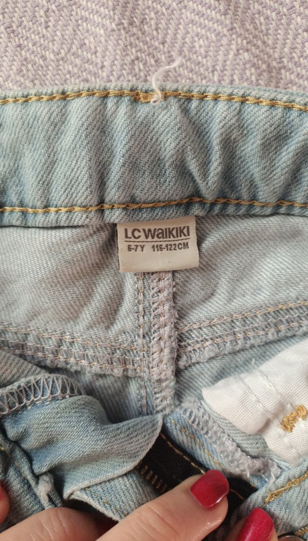 Mavi Renkli erkek Denim Şort - Görsel 3