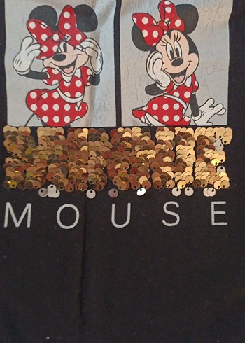 Kız Çocuk Siyah Uzun Kollu Baskılı Tişört - Görsel 5