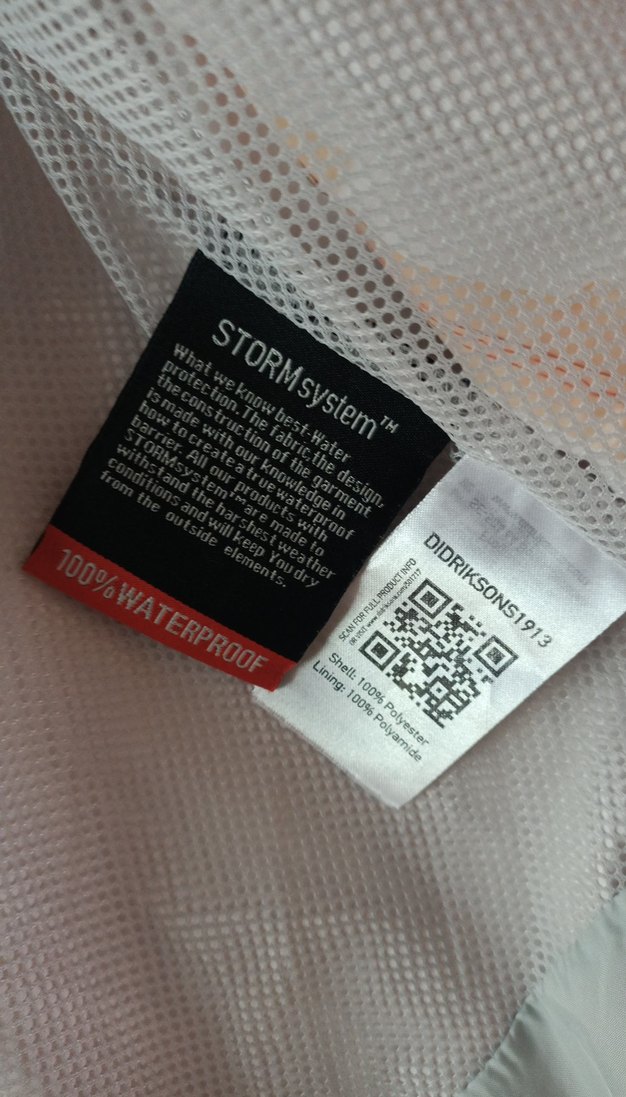 Su geçirmez orijinal marka Spor Ceket - Görsel 4