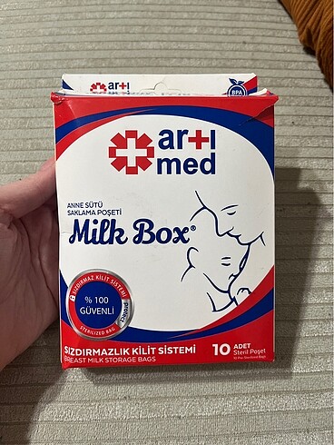 Süt saklama poşeti