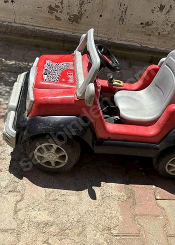 Beden kırmızı Renk Kırmızı Elektrikli Çocuk Binicisi Araba