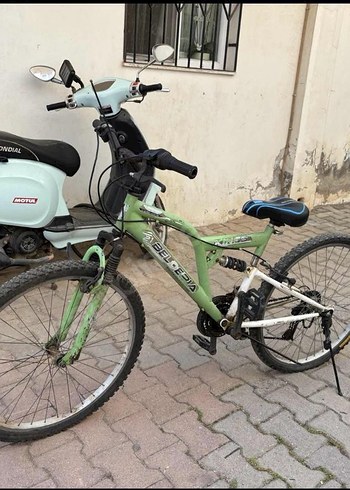 Açık Yeşil Dağ Bisikleti