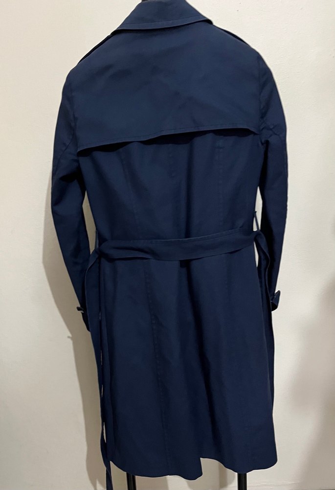 Lacivert Kadın Trençkot (İpekyol) - Görsel 5