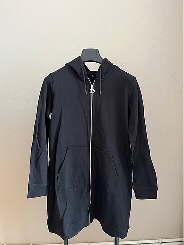Pierre Cardin Kapüşonlu Fermuarlı Sweatshirt