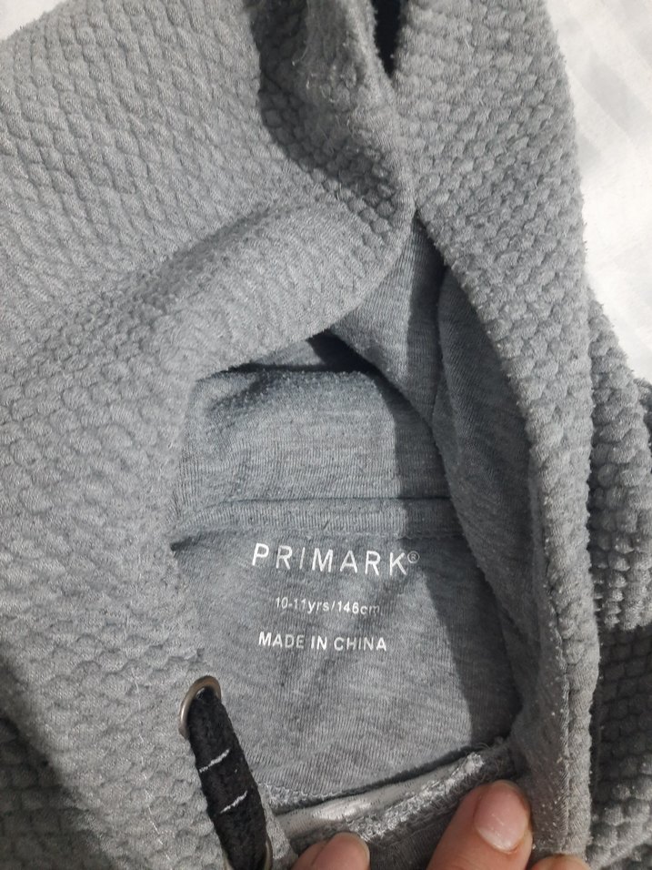 primark Gri Kapüşonlu Erkek Sweatshirt - Görsel 3