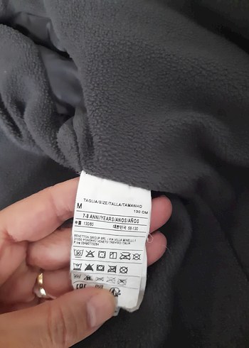 benetton Erkek Çocuk Fermuarlı Yağmurluk - Görsel 6