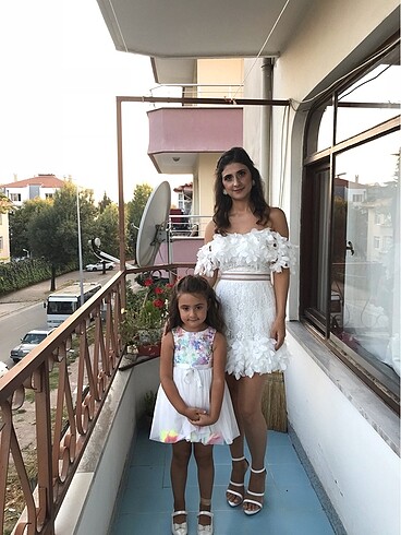 Raisa & Vanessa Mini abiye elbise