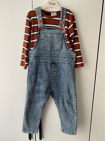 HelloBaby Kot Salopet Sweat Takım