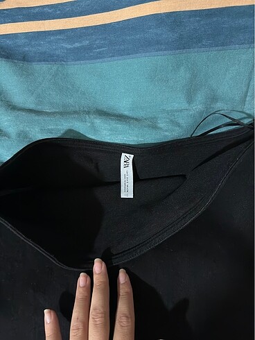 Zara Straplez mini elbise
