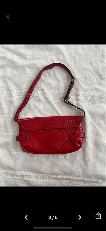 Beden bordo Renk Stradivarius Çanta