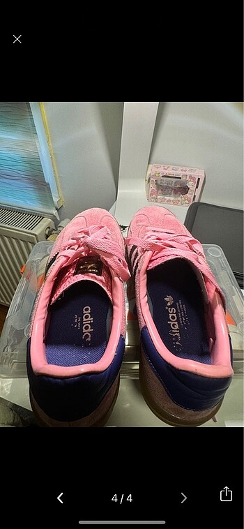 39 Beden pembe Renk Adidas Gazelle