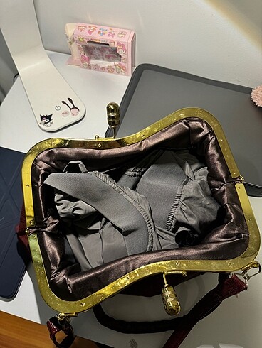 Diğer Vintage Bordo Çanta