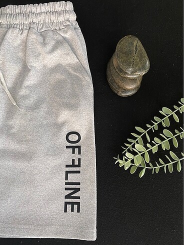 xl Beden Unisex baskılı şort