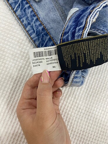 Mavi Jeans mavi kot şort millie