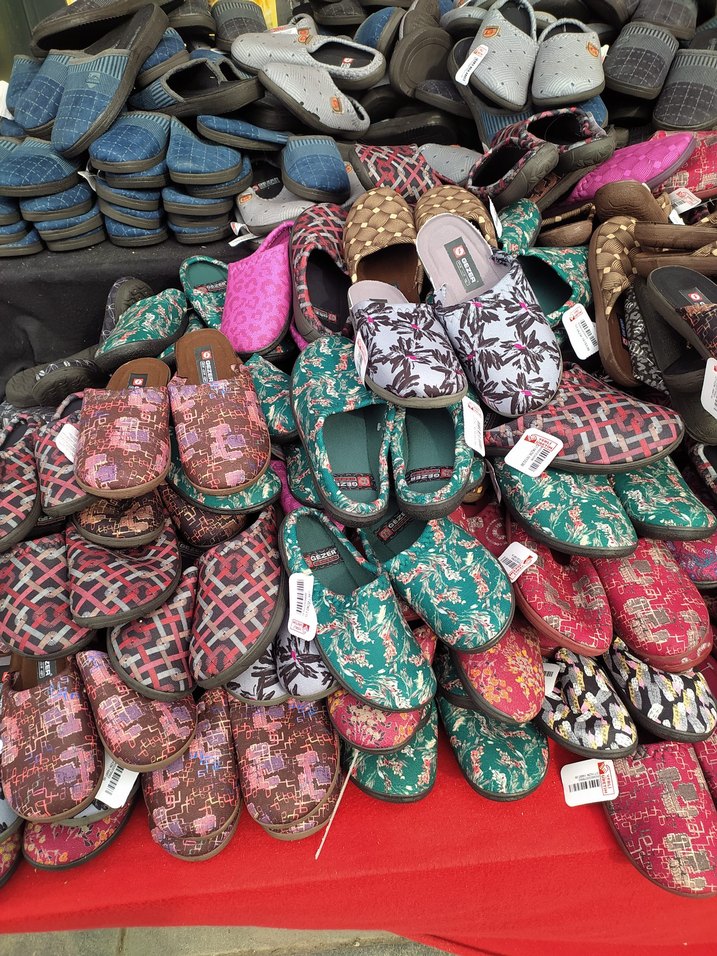 Renkli Bohem Dokulu Kadın Terlikleri - Görsel 2