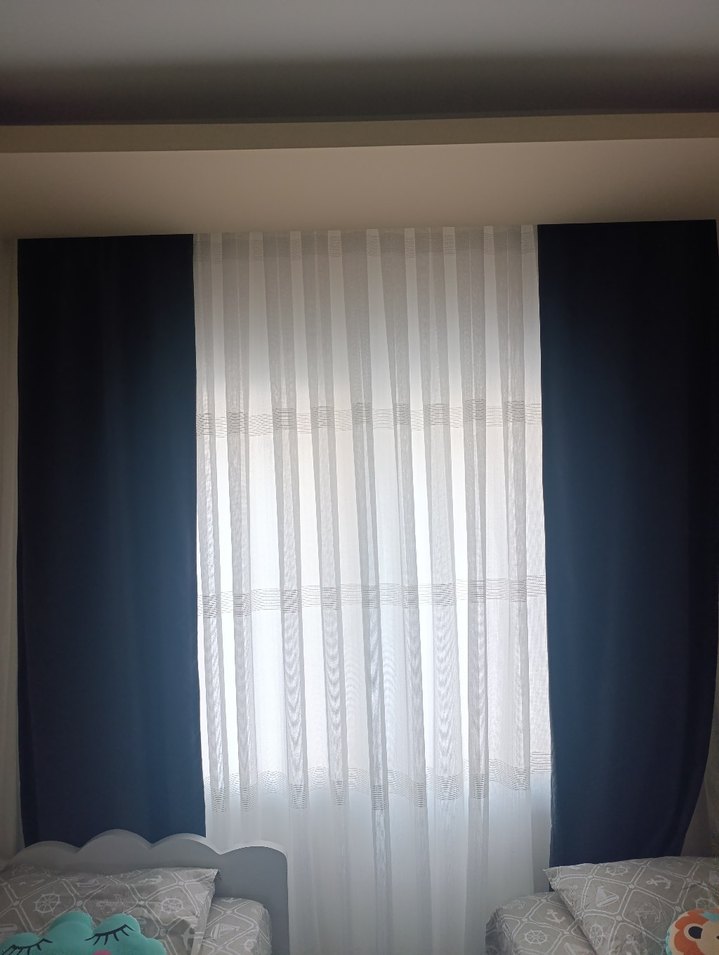 füme fon perde ve tül perde - Görsel 4
