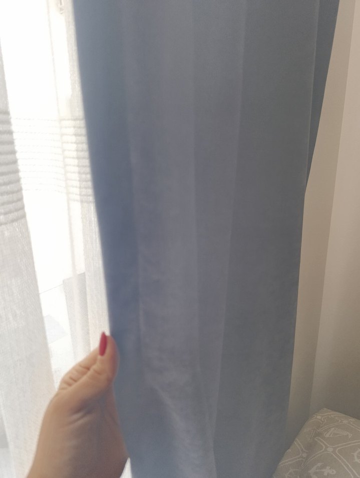 füme fon perde ve tül perde - Görsel 3